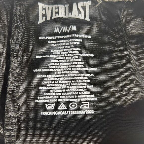 Everlast Boxing Shorts - Black & White - Size M - Picture 4 of 5